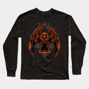 crow vintage Long Sleeve T-Shirt